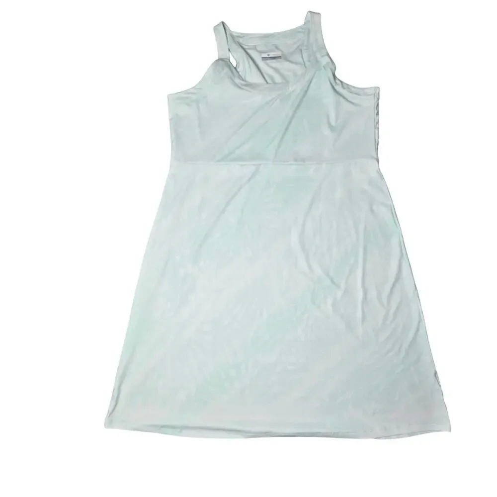 Columbia‎ Tie-Dye Teal Sleeveless Dress